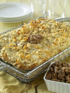 Rita's Special Kugel with Toffee Walnuts